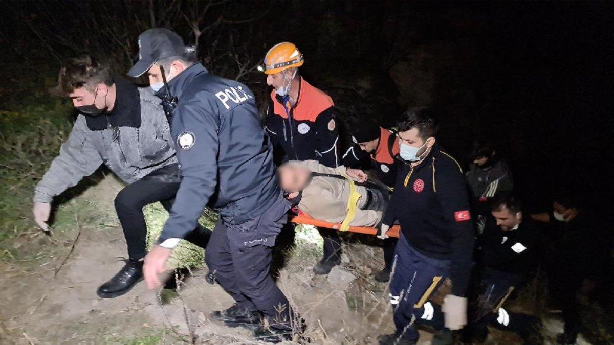 Karabük'te alkol komasına giren genç, ekiplerden defalarca özür diledi