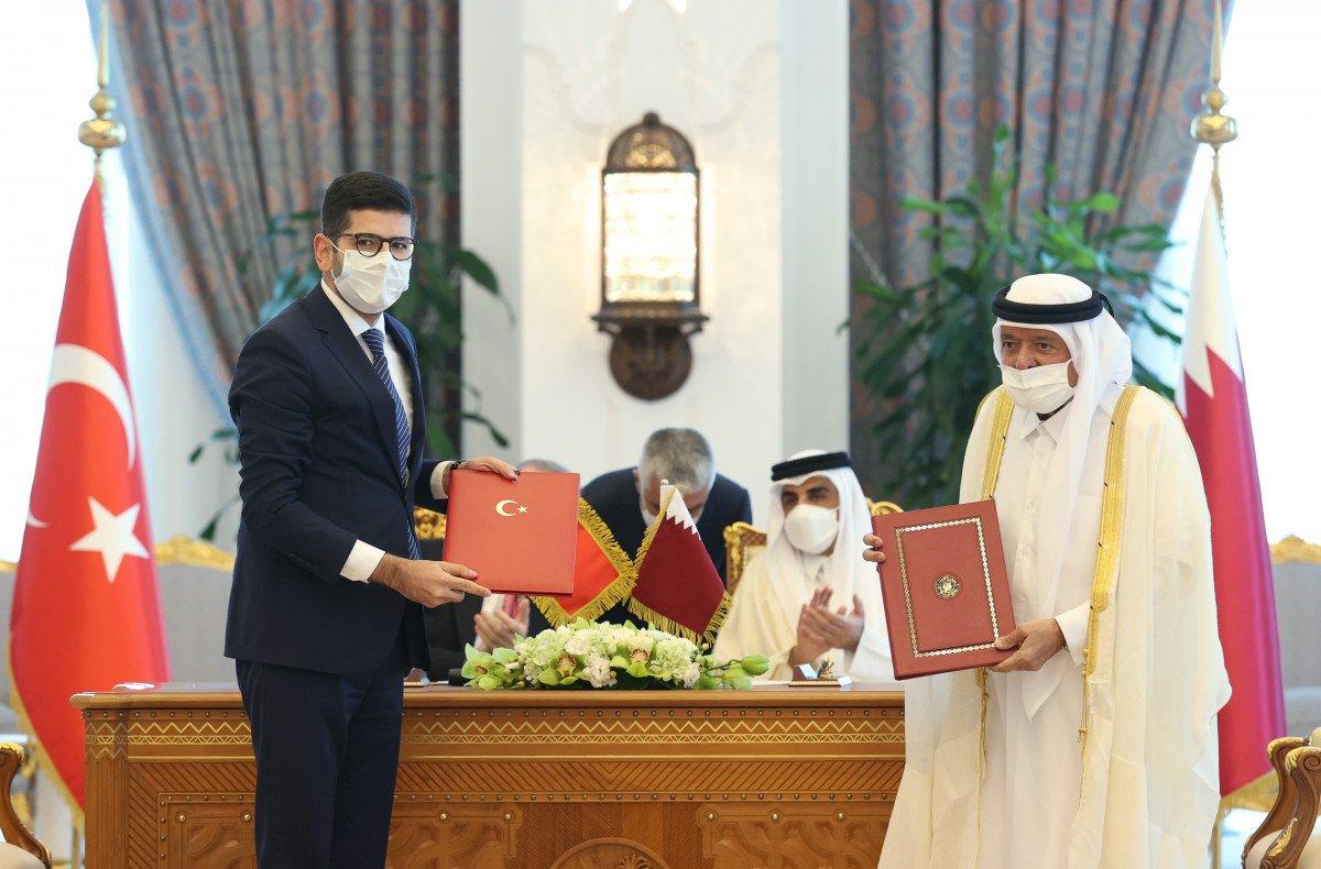 Türkiye ile Katar arasında yeni anlaşmalar imzalandı