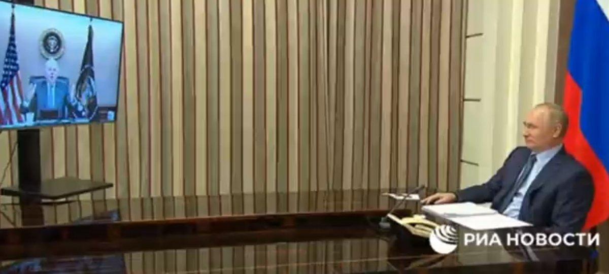 Joe Biden ile Vladimir Putin'in Ukrayna görüşmesi