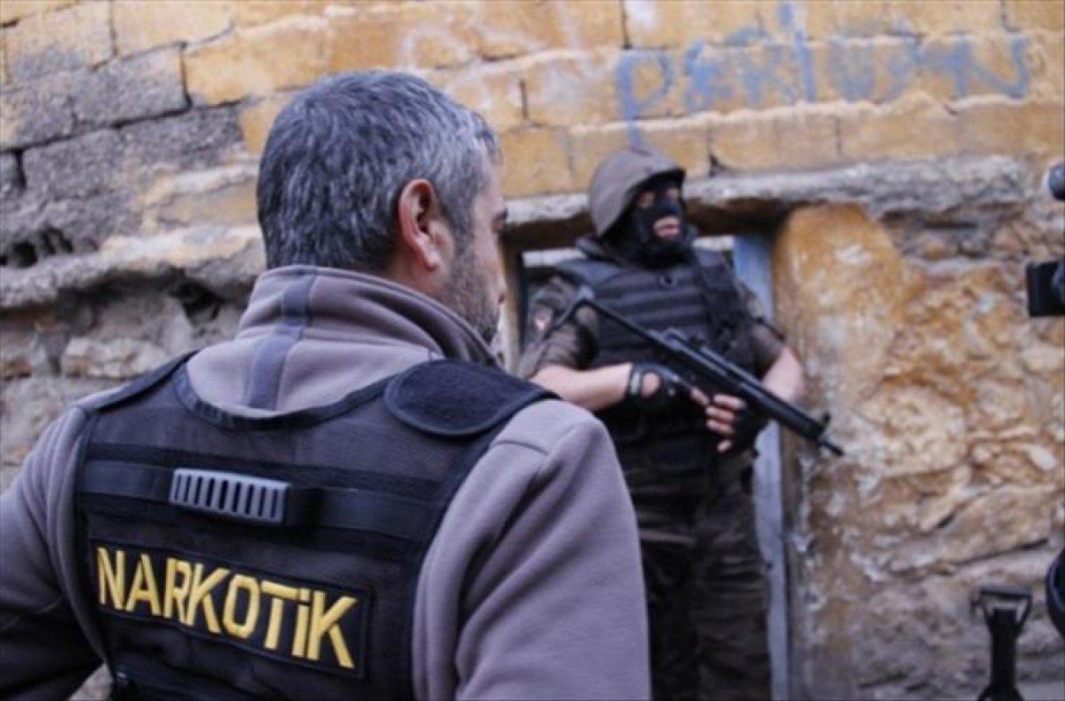 76 ilde narkotik operasyonu: 4 bin 331 gözaltı