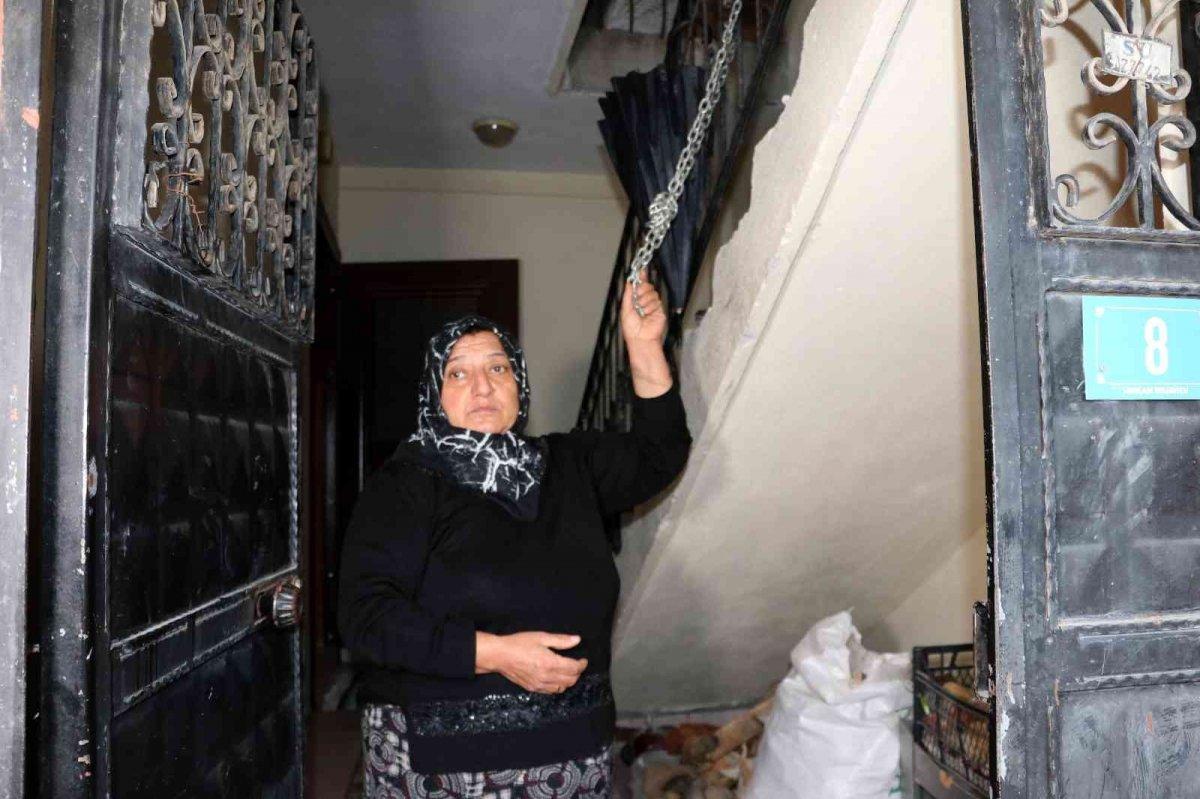 Adana'da, satın aldığı tapulu evine giremedi