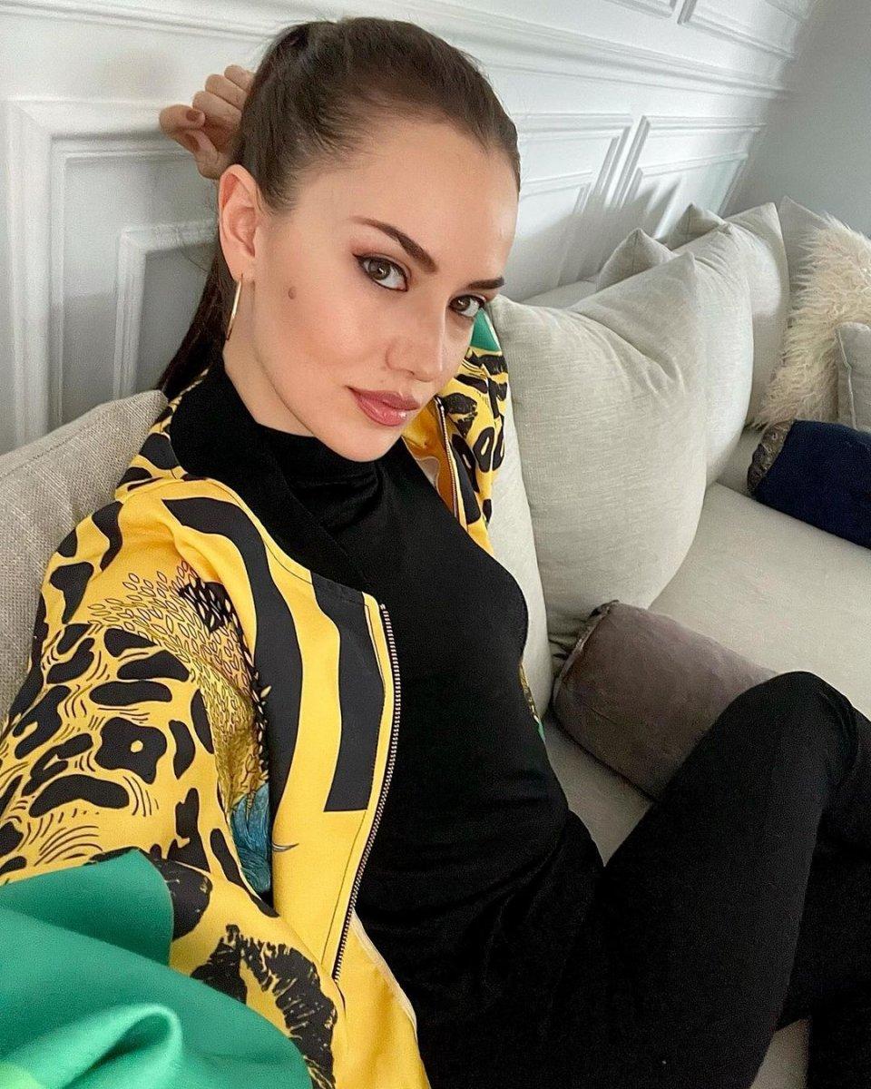 Fahriye Evcen, oğlu Karan'la eğlendi