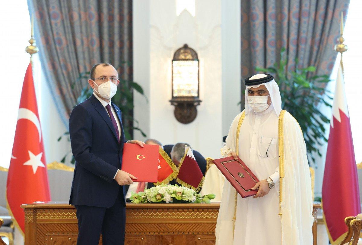 Türkiye ile Katar arasında yeni anlaşmalar imzalandı