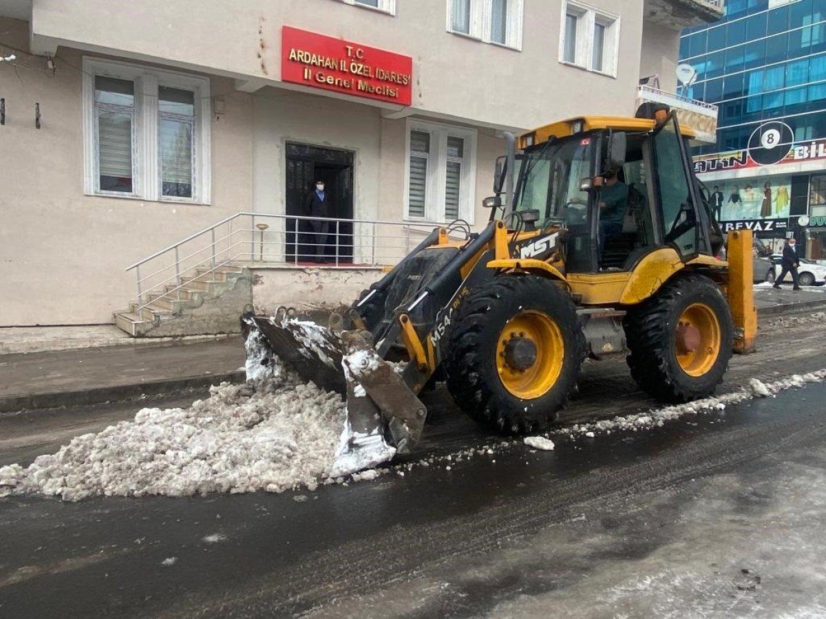 Ardahan'da soğuk havalar