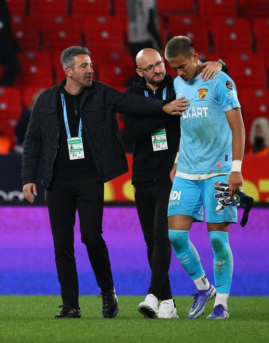 Göztepe kalecisinin maçtan önce bebeğinin öldüğü öğrenildi