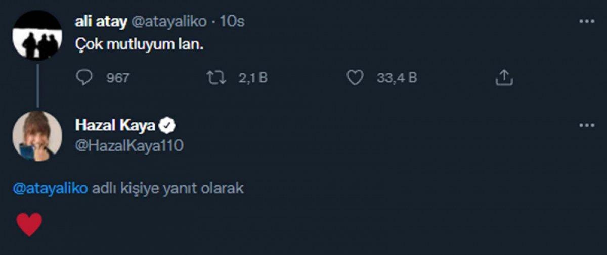 Ali Atay'dan gizemli paylaşım: Hazal Kaya hamile mi? 'Fiko'ya kardeş mi geliyor...'