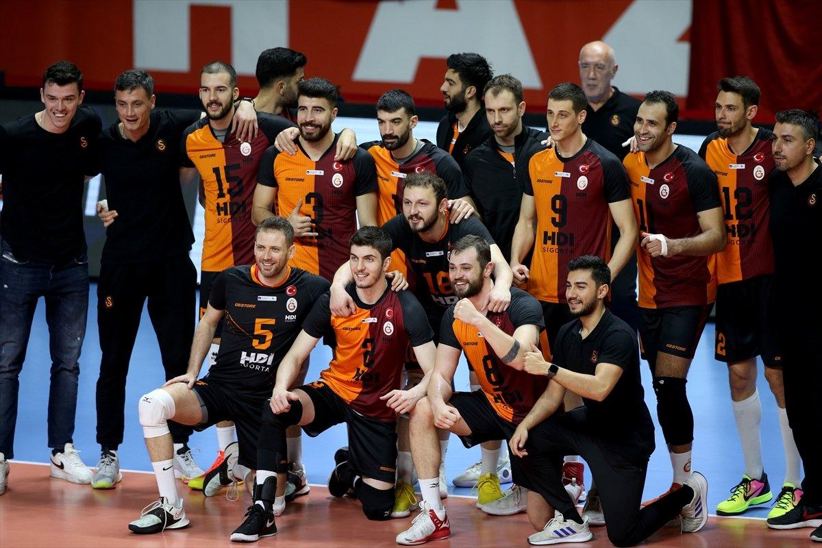 Galatasaray CEV Kupası son 16 ilk maçında SW Powervolleys'i yendi