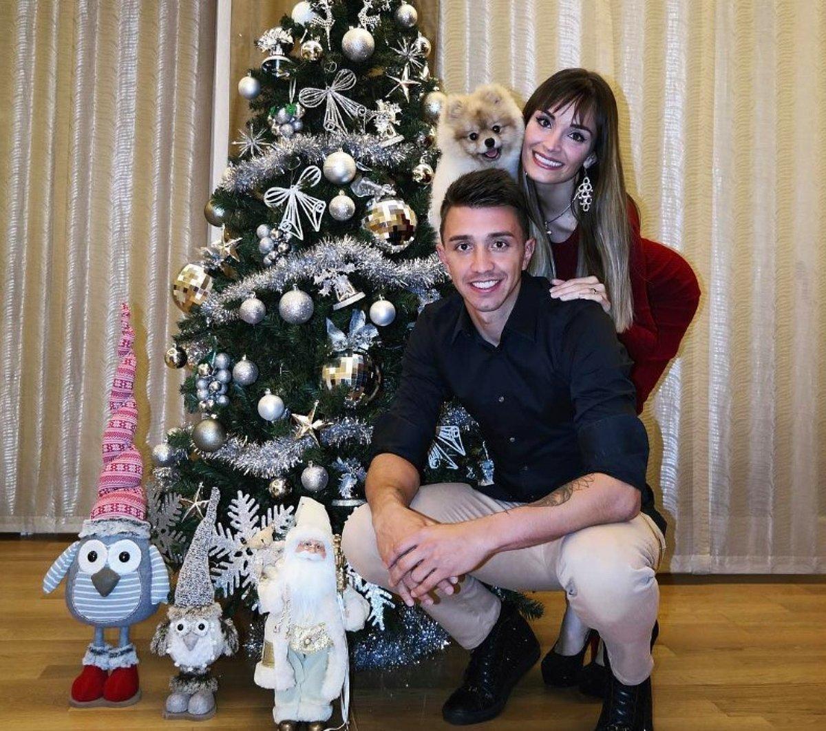 Muslera'nın Noel fotoğrafında Oso detayı
