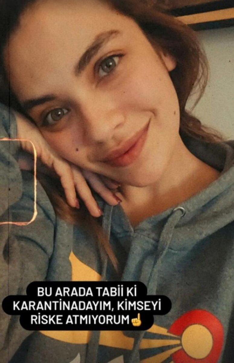 Biran Damla Yılmaz koronavirüse yakalandı