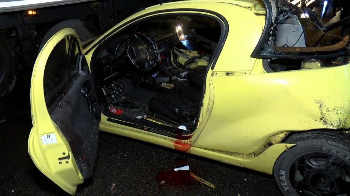 Pendik'te feci kaza: 1 ölü, 3 yaralı