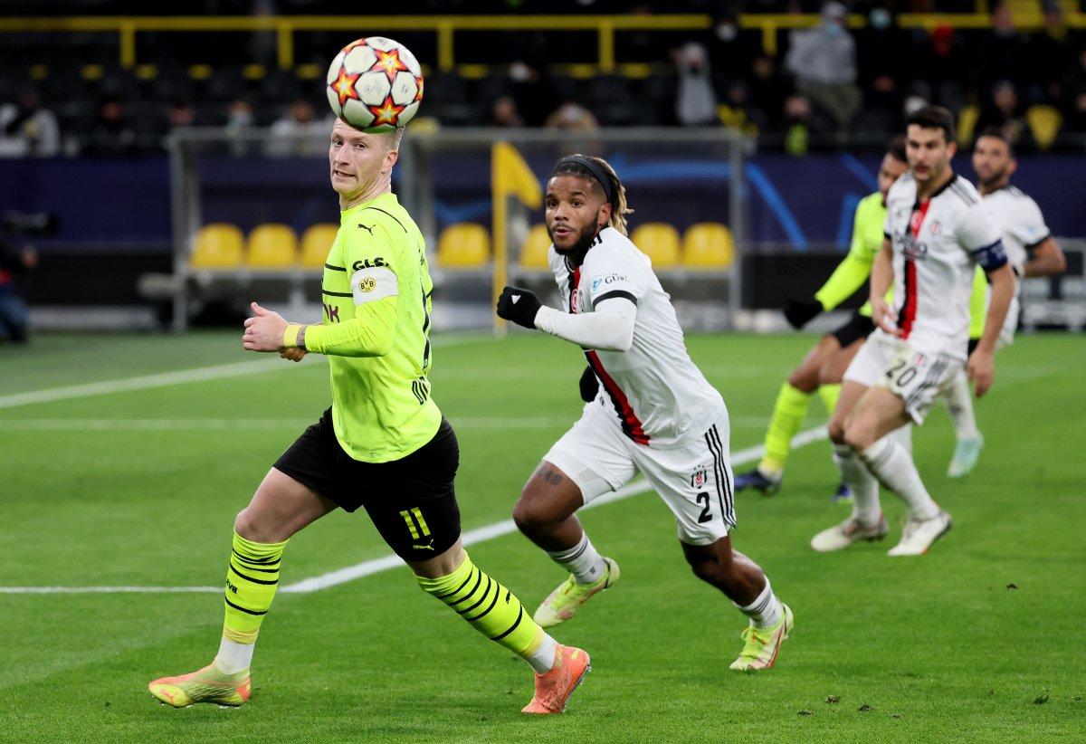 Beşiktaş, Dortmund’a 5 golle yenildi