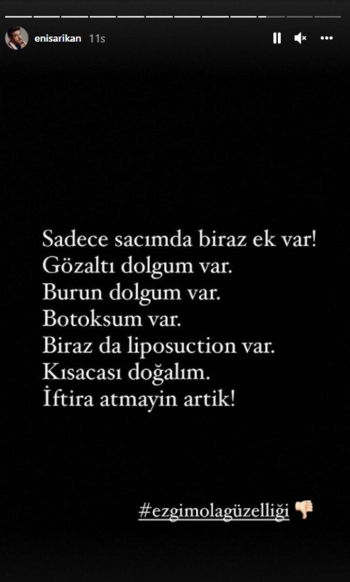 Enis Arıkan: Ben doğal güzelim