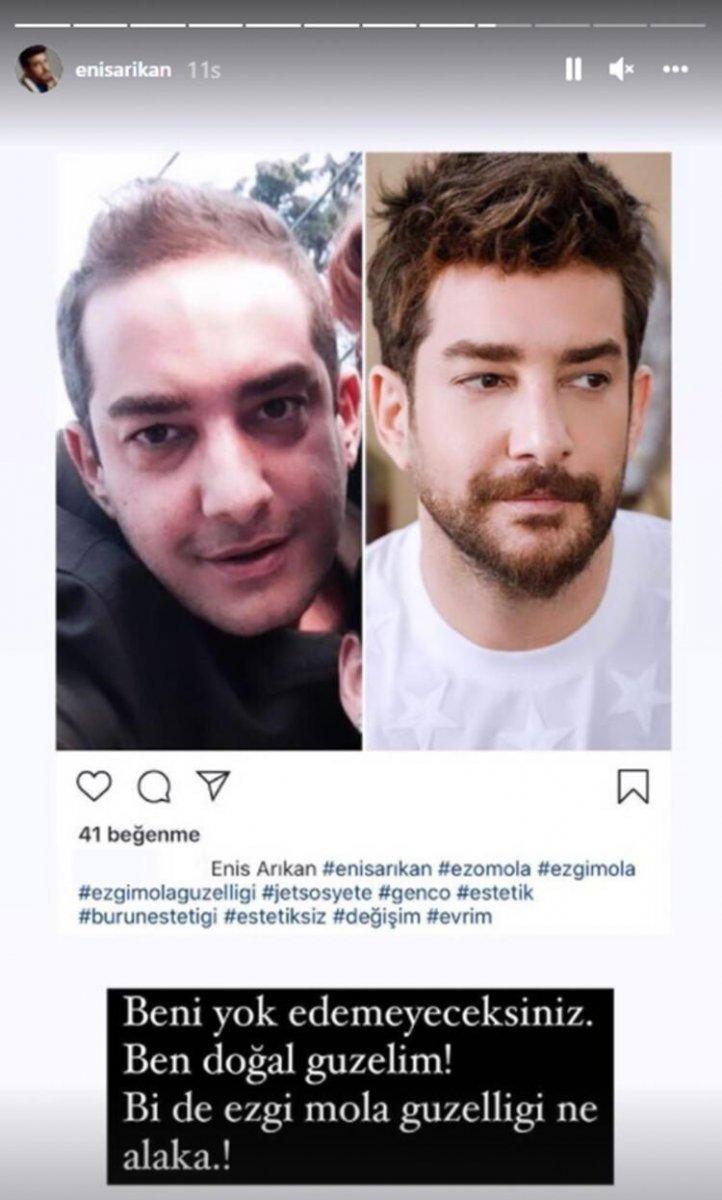 Enis Arıkan: Ben doğal güzelim