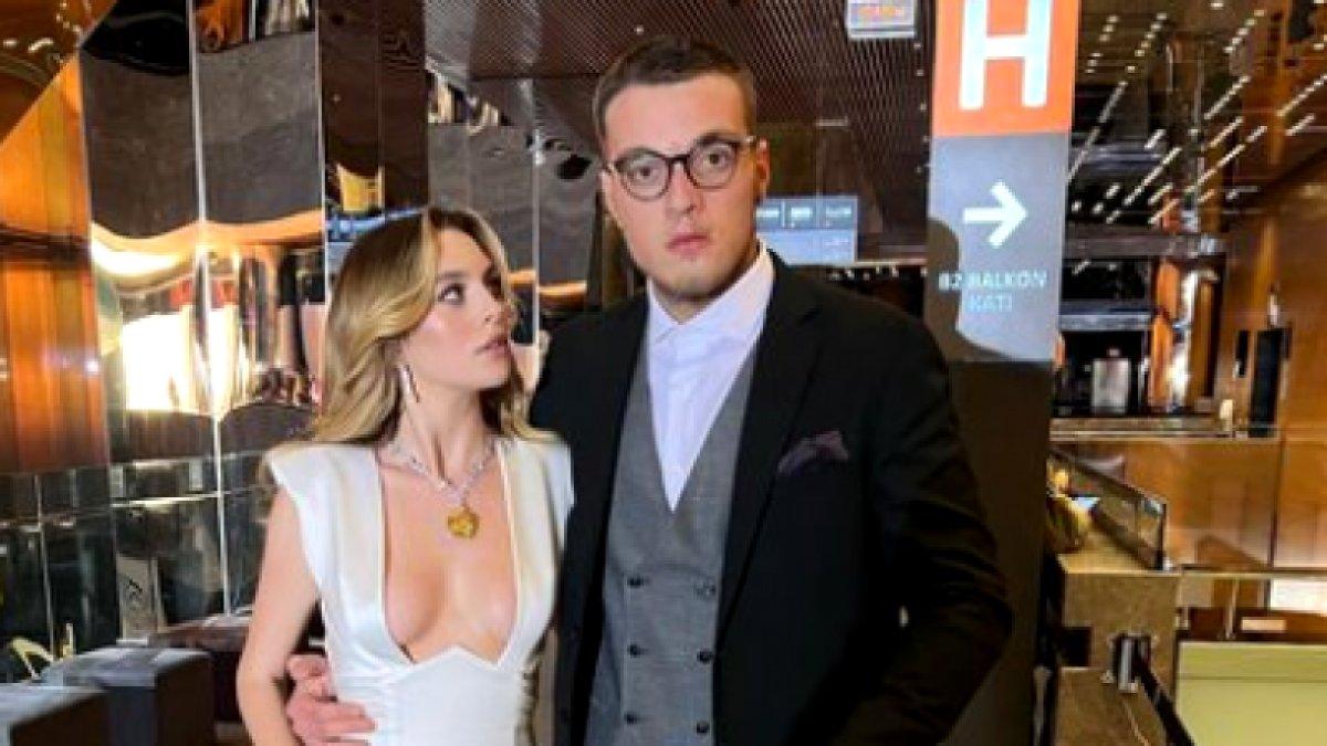 Melis Sezen'in kavalyesi