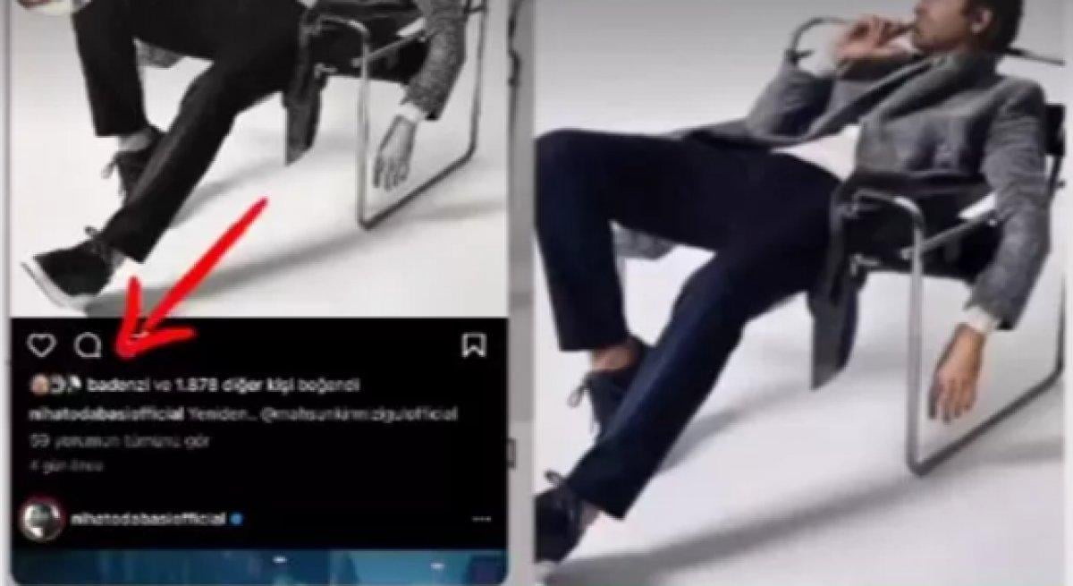 Bade İşçil, Mahsun Kırmızıgül’ün fotoğrafını beğendi