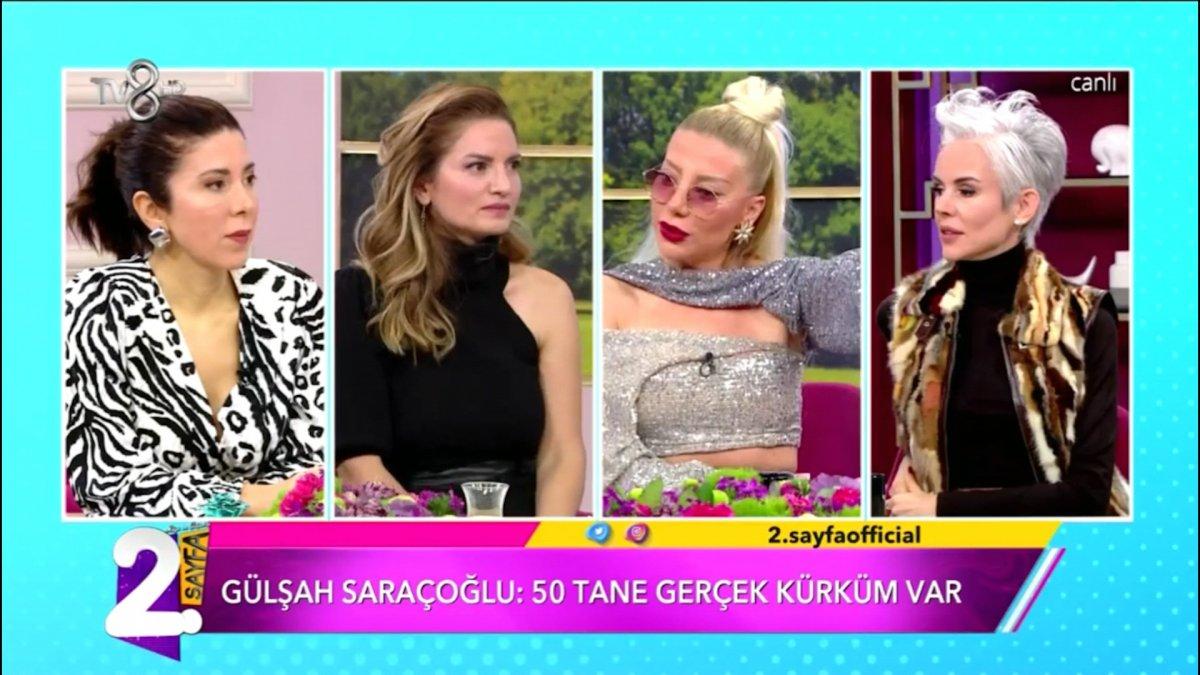 Gülşah Saraçoğlu'nun kürk sevgisine, Ömür Gedik'ten 'cehennem' tepkisi