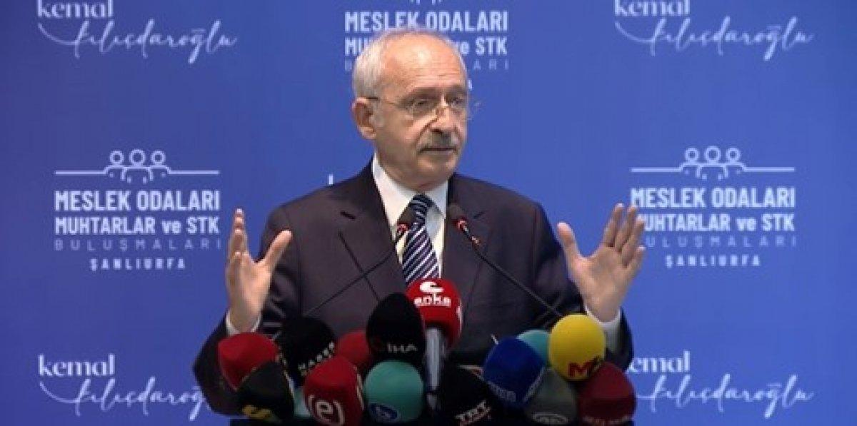 Kemal Kılıçdaroğlu'ndan Şanlıurfalı çiftçilere bedava elektrik sözü