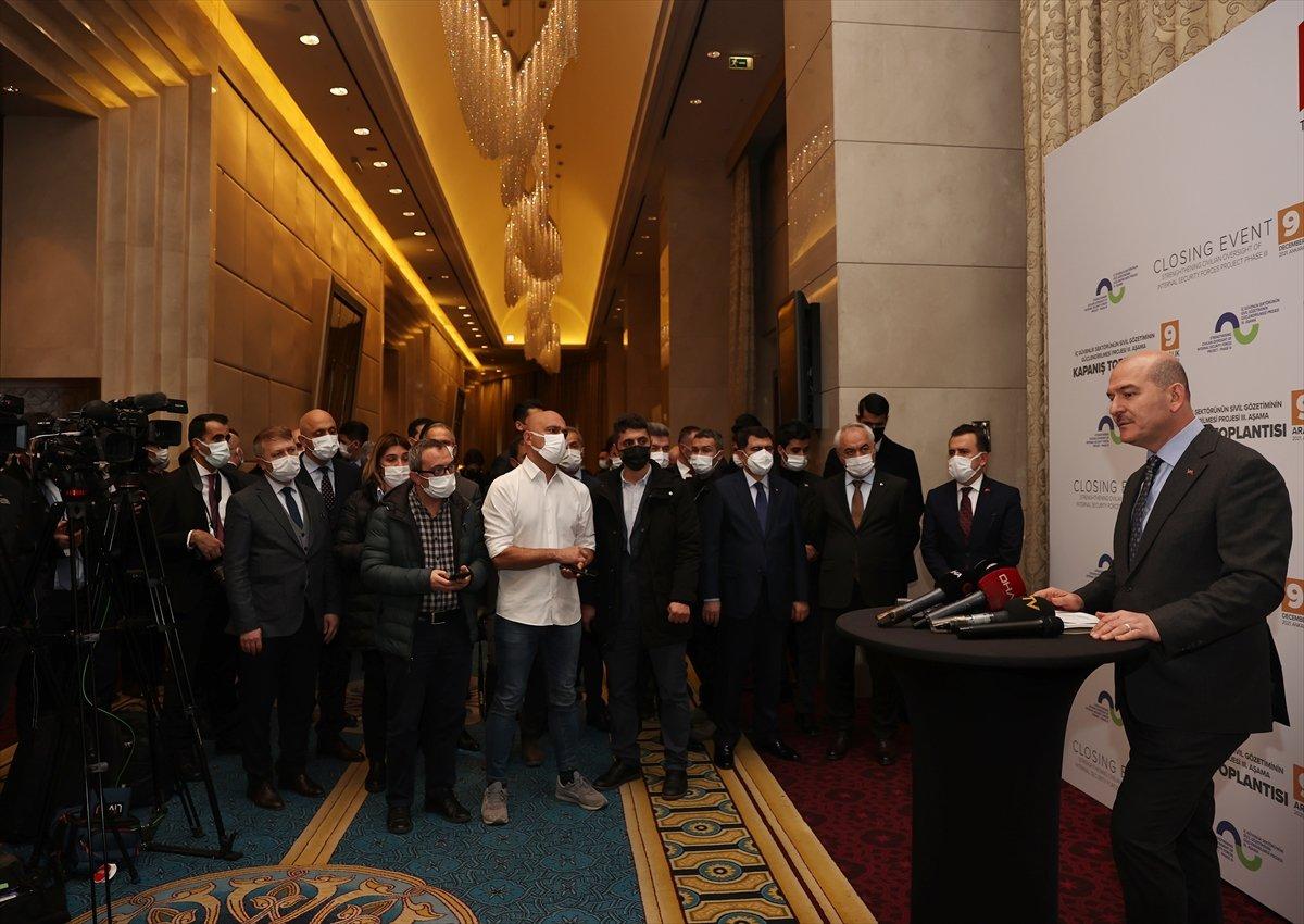 Süleyman Soylu: 3 bin 250 Türk polisi, Katar'daki Dünya Kupası'nda görev alacak