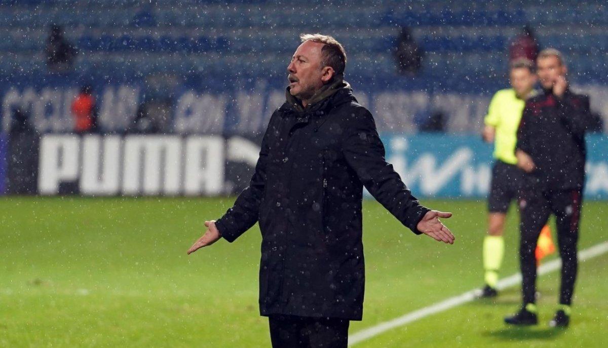 Sergen Yalçın istifa etti