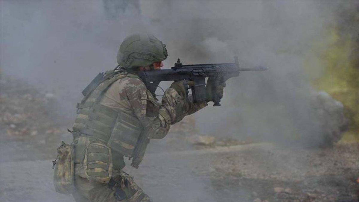 Irak'ın kuzeyinde, 2 PKK'lı terörist etkisiz hale getirildi