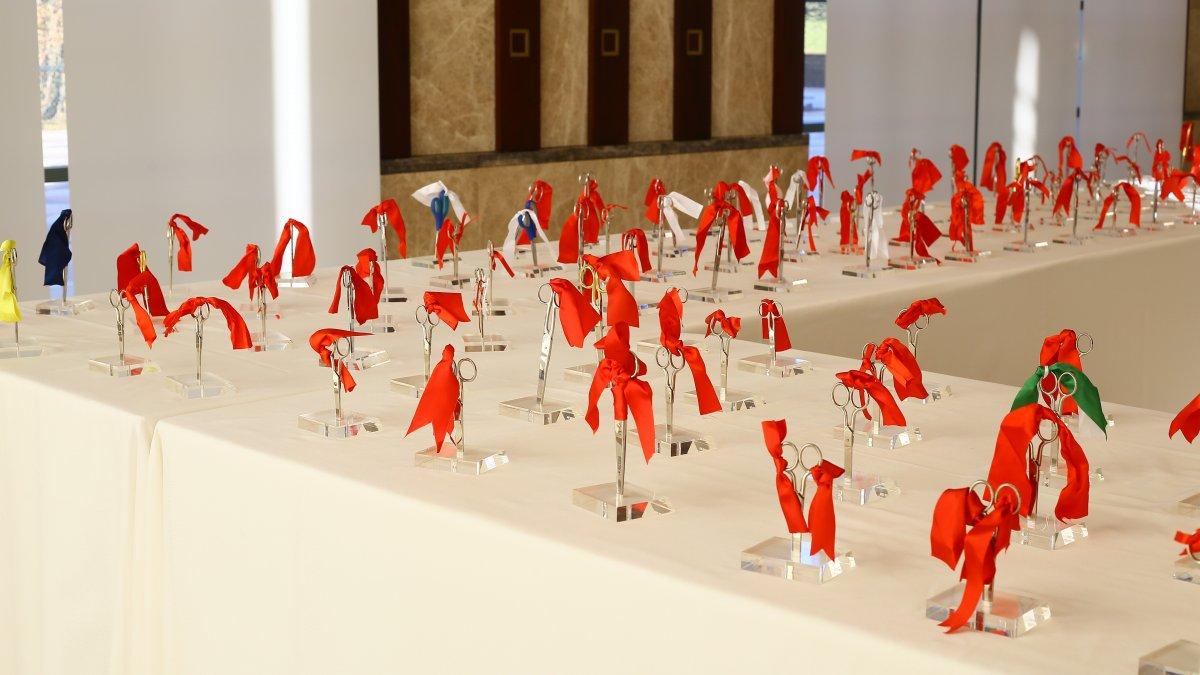 Cumhurbaşkanı Erdoğan’ın makas koleksiyonu sergide