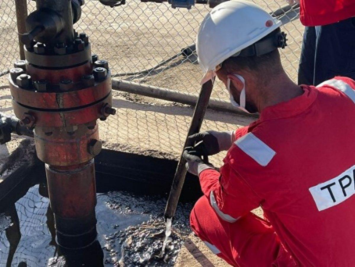 Türkiye-Suriye sınırında keşfedilen petrol için, 35 gün sondaj yapıldı