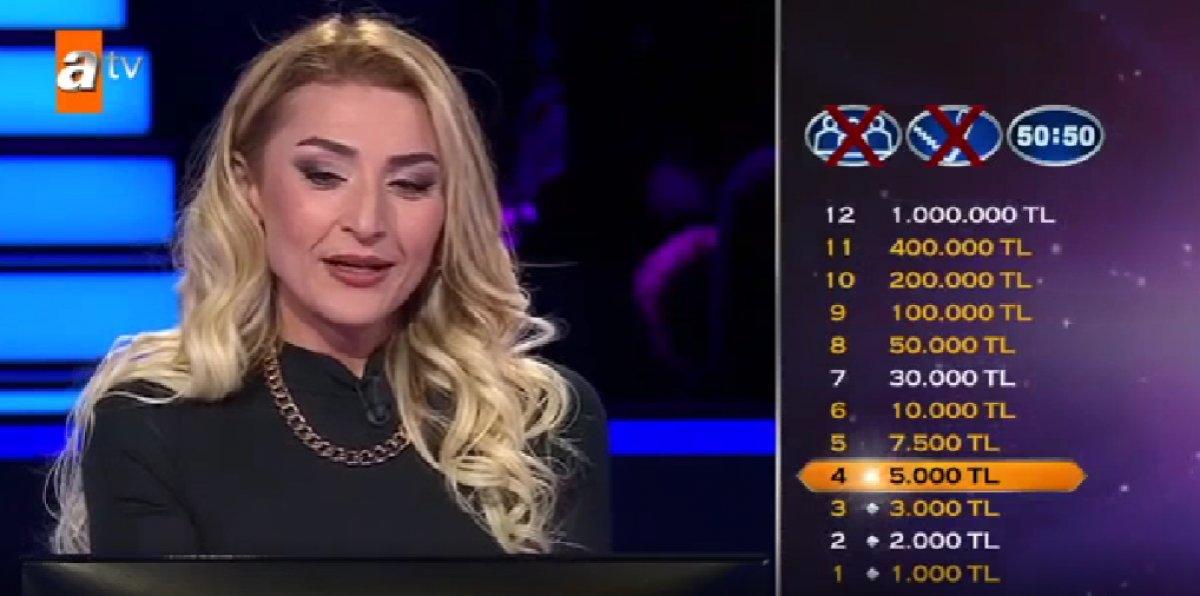 'Milyoner' yarışmasında trafik sorusunda elenen ehliyet hocası