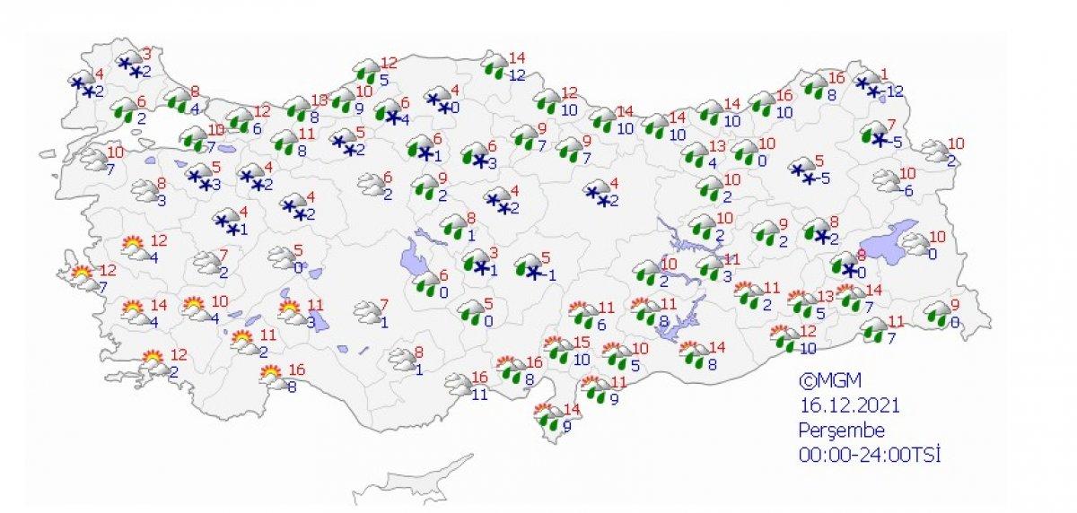 İstanbul ve İzmir'e kuvvetli sağanak yağış uyarısı