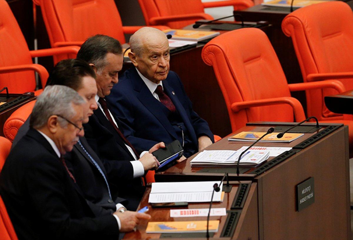 Devlet Bahçeli bu yıl da kürsüye çıkmadı
