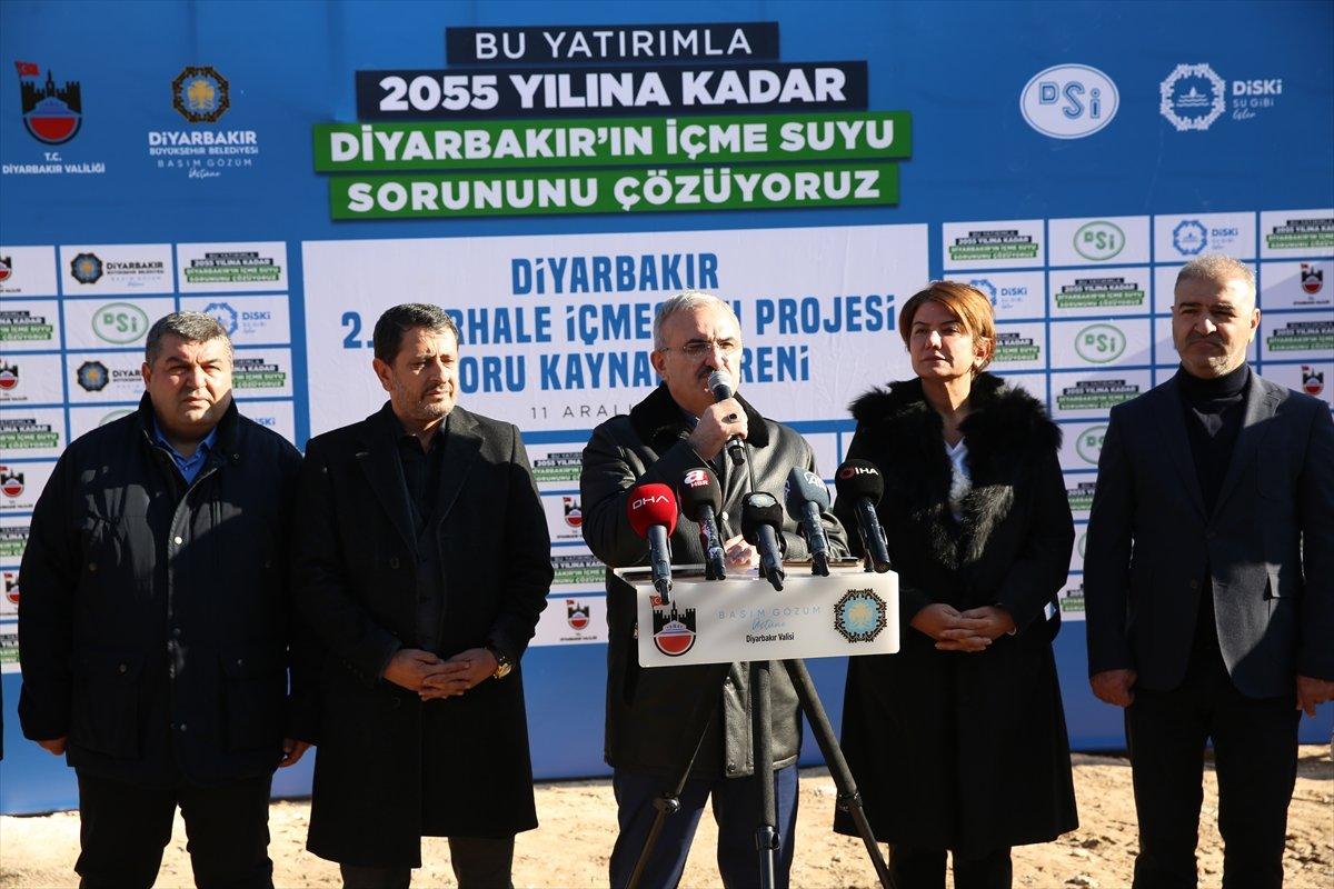 Diyarbakır'ın 2055'e kadar su sorunu çözülüyor