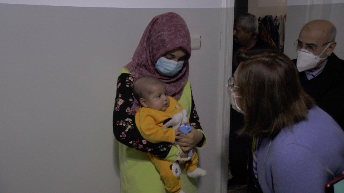 Baba şiddetine maruz kalan Cihan bebek ilk kez görüntülendi