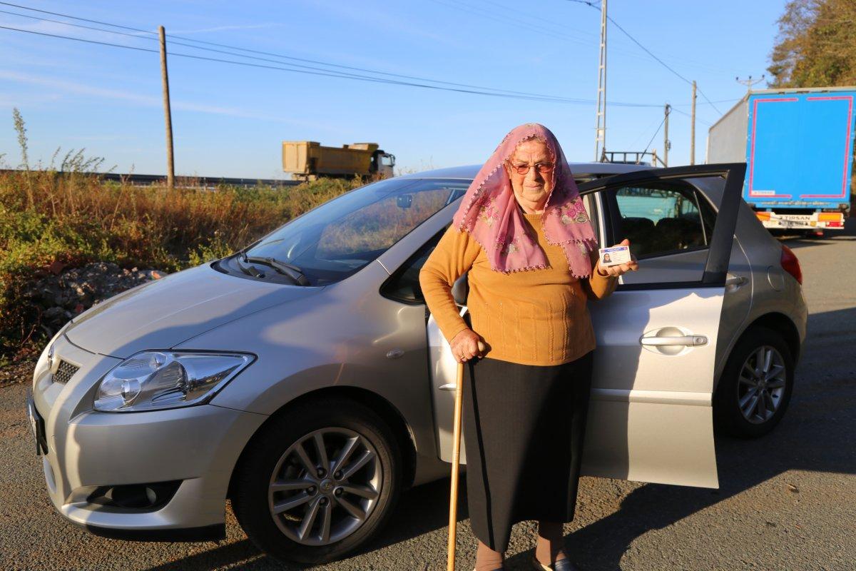 Artvin'in 88 yaşındaki usta şoförü Emine Nine