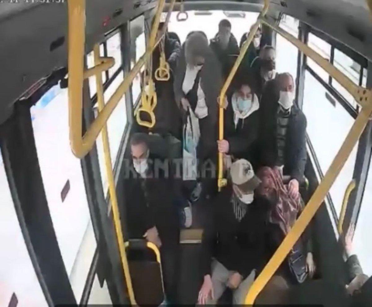 Kocaeli'de otobüste fenalaşan yolcu için güzergahını değiştirdi