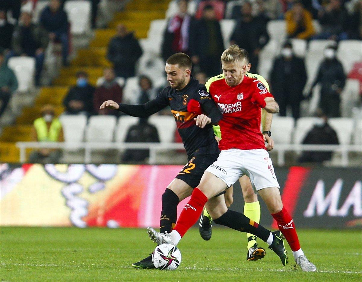 Sivasspor, Galatasaray'ı mağlup etti