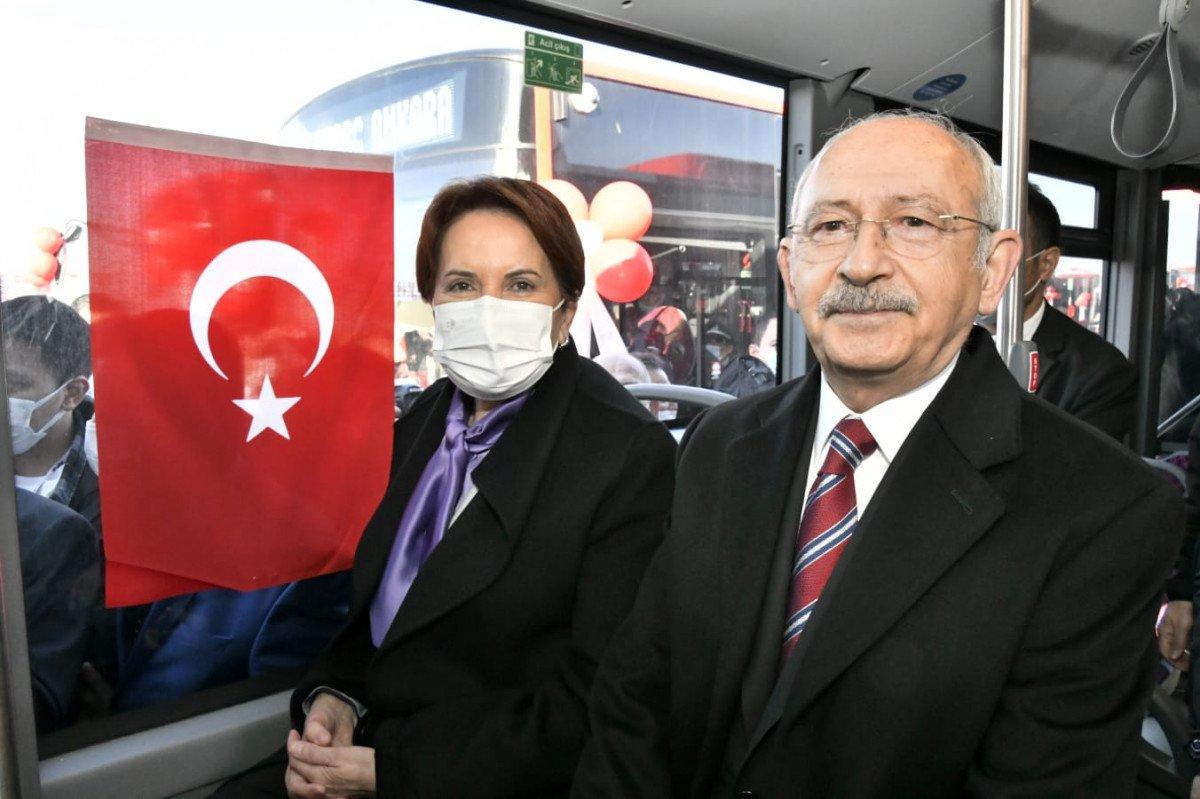 Kılıçdaroğlu ve Akşener Ankara’da açılışa katıldı