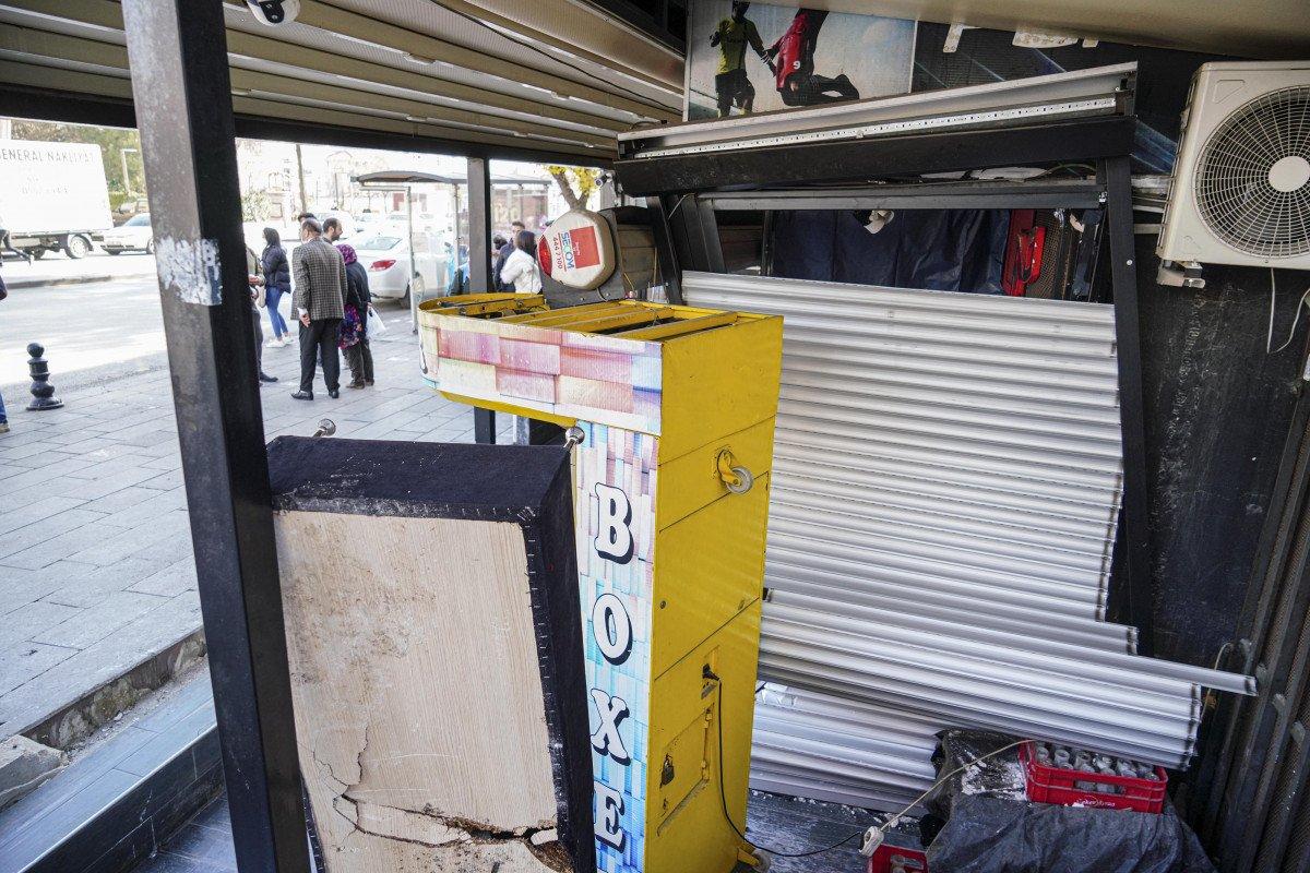 Ankara'da ölümden kıl payı kurtuluş kamerada