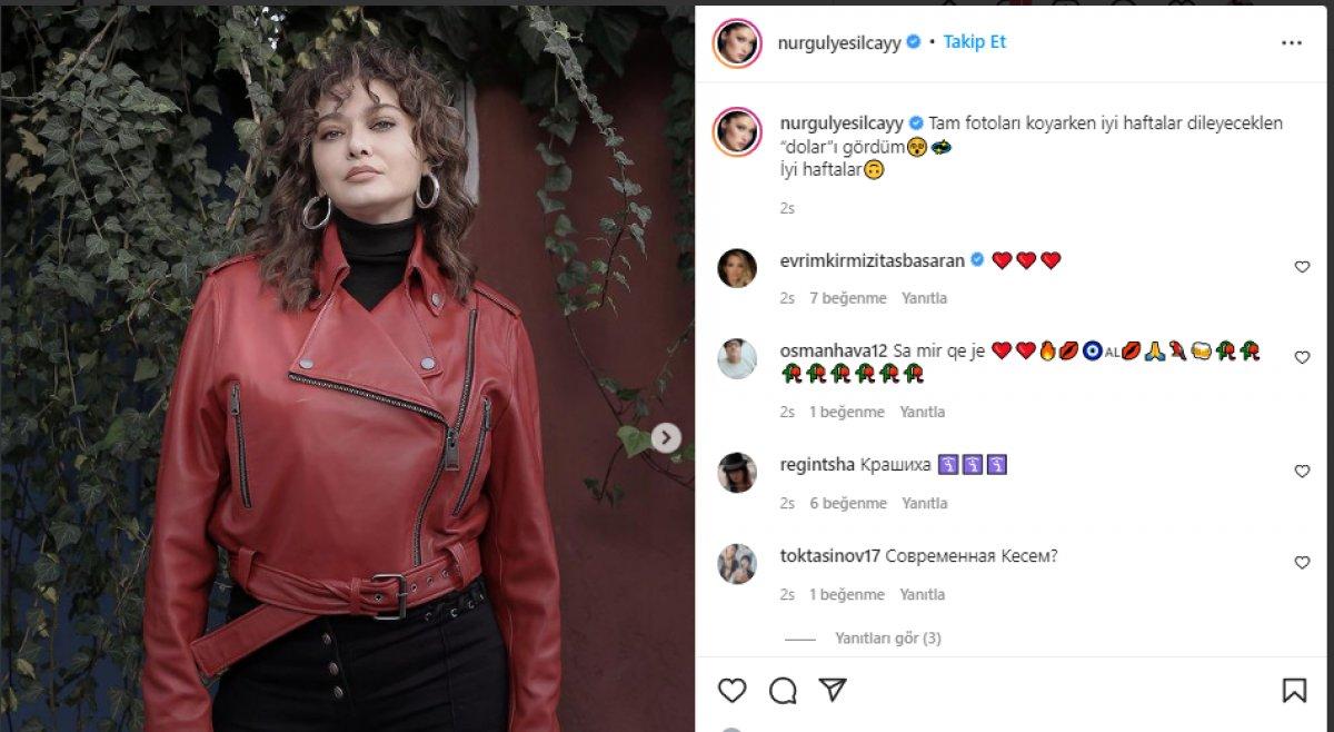 Nurgül Yeşilçay: Fotoğrafları koyarken doları gördüm