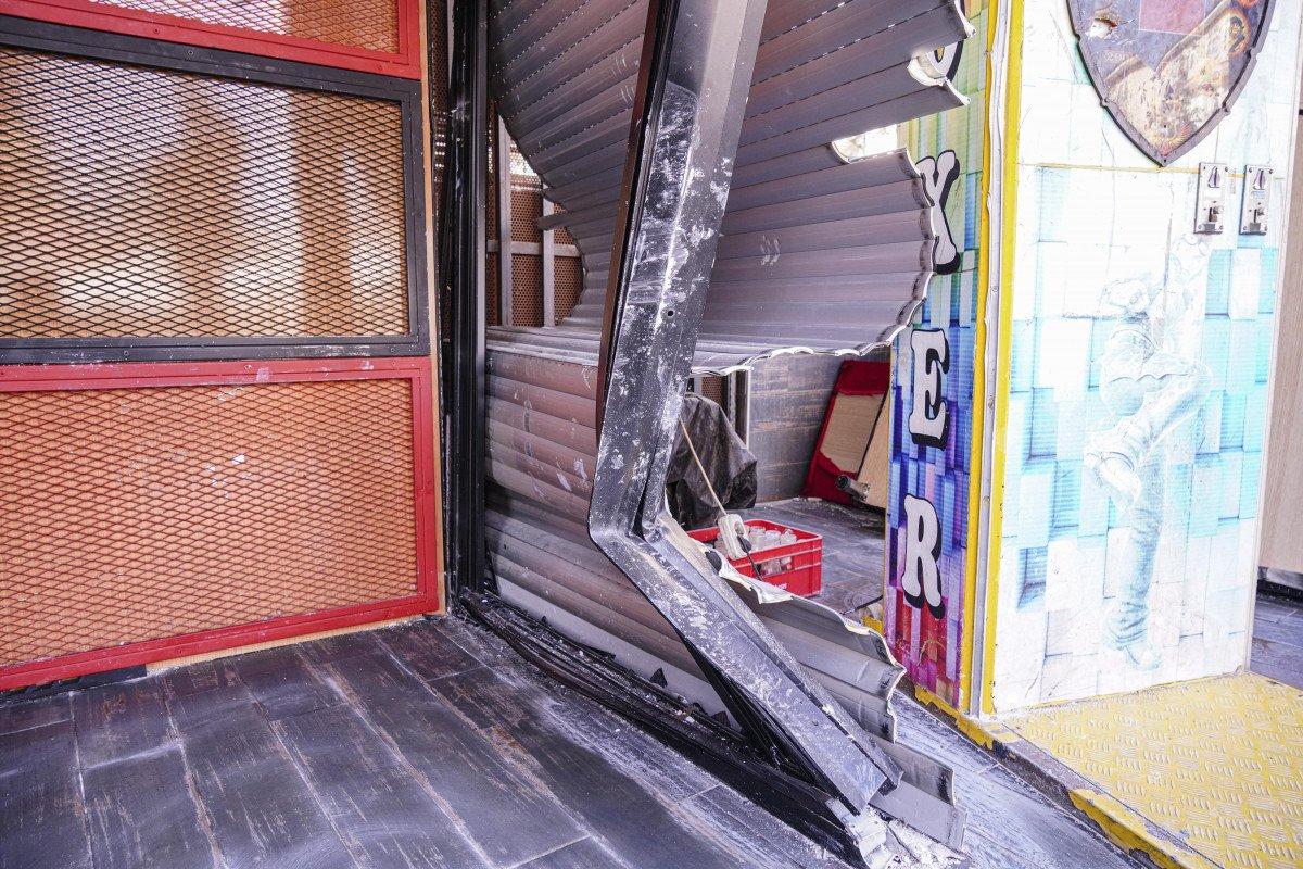 Ankara'da ölümden kıl payı kurtuluş kamerada