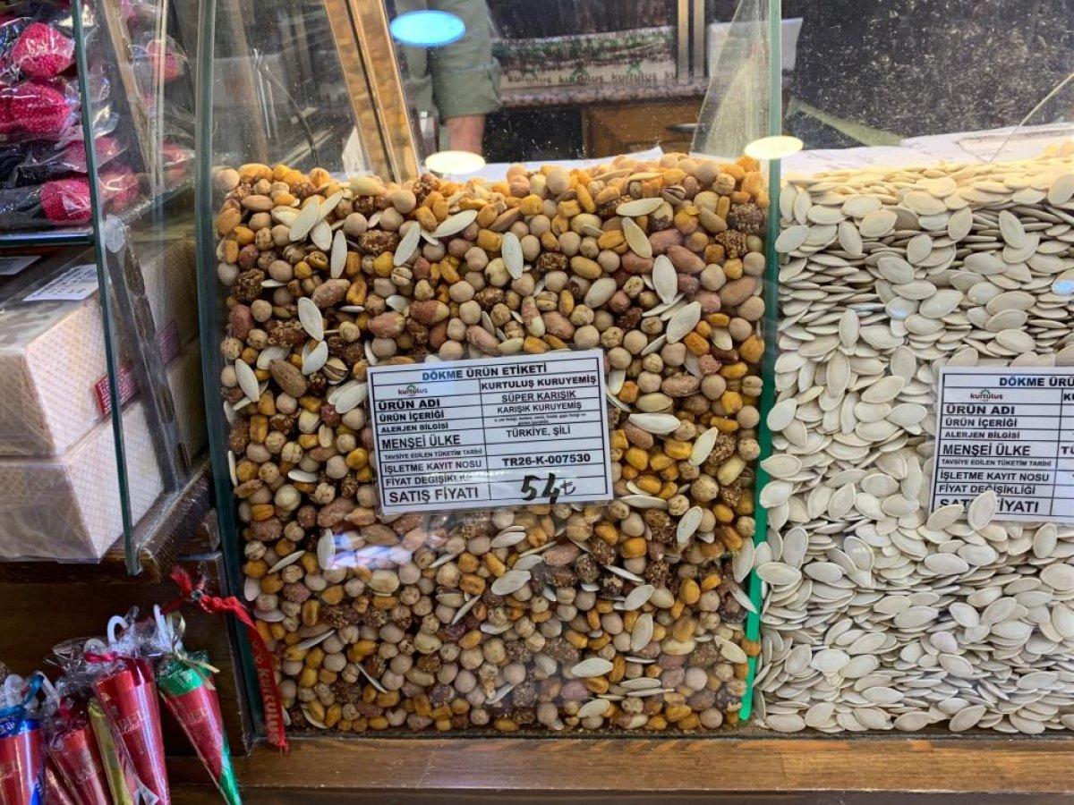 Yılbaşı öncesi kuru yemiş satışlarında düşüş beklentisi var