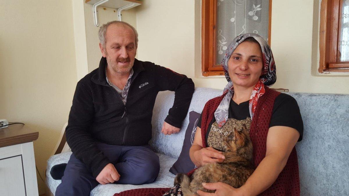 Artvin'de evdeki kedi yanlışlıkla çamaşır makinesine atıldı