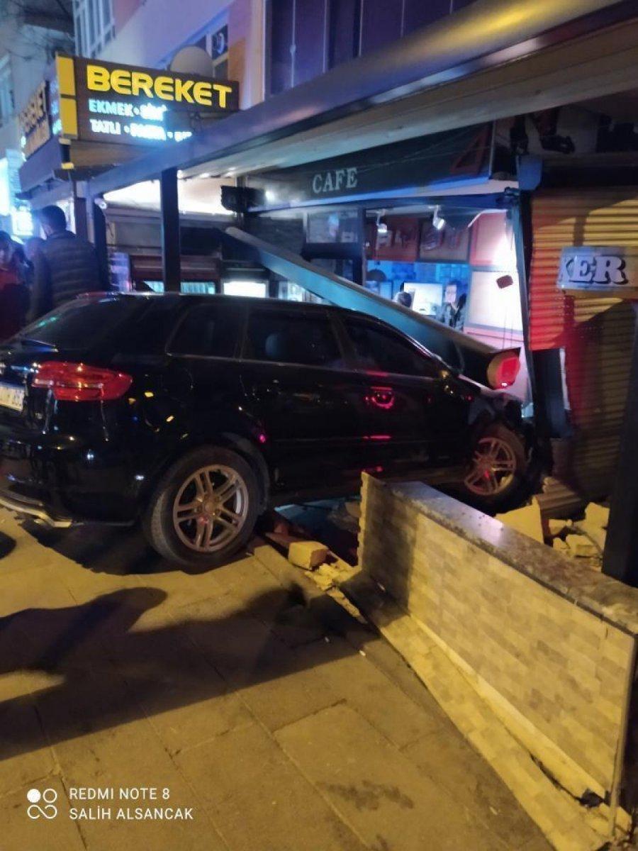 Ankara'da ölümden kıl payı kurtuluş kamerada