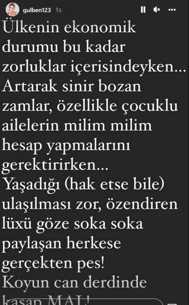 Gülben Ergen, sosyal medyadaki lüks hayatlara tepki gösterdi