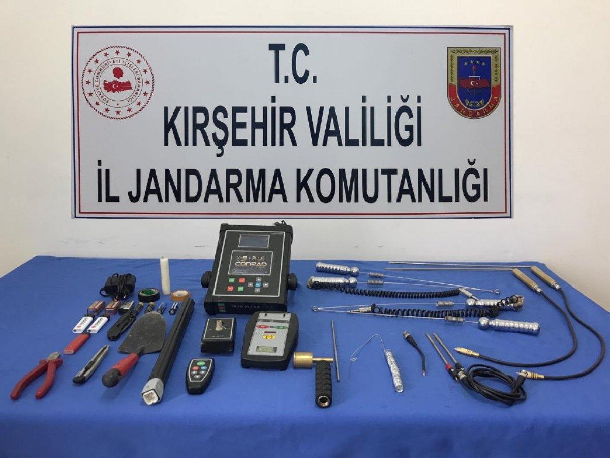 Kırşehir'de tarihi eser operasyonu