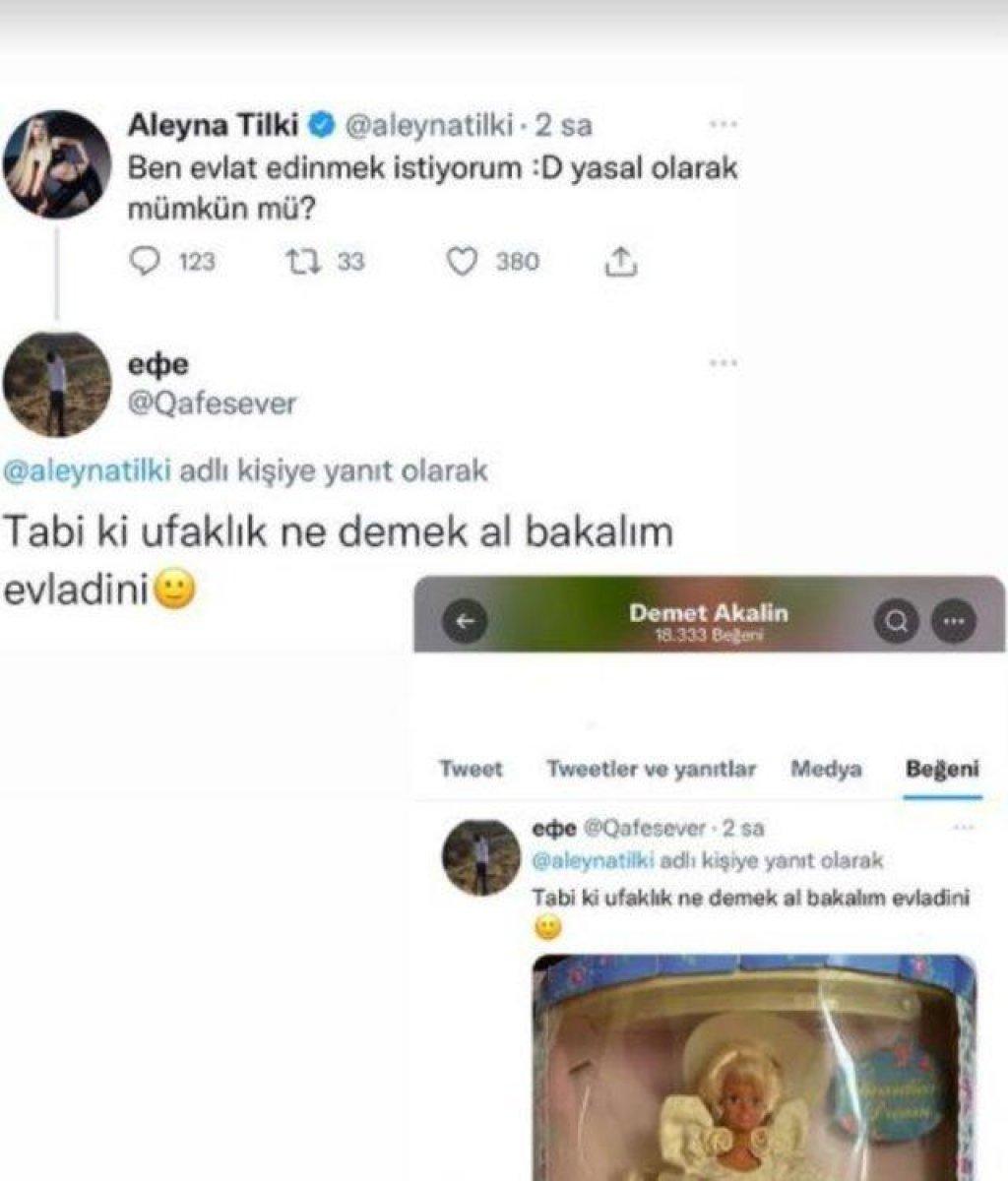 Aleyna Tilki evlat edinmek istiyor