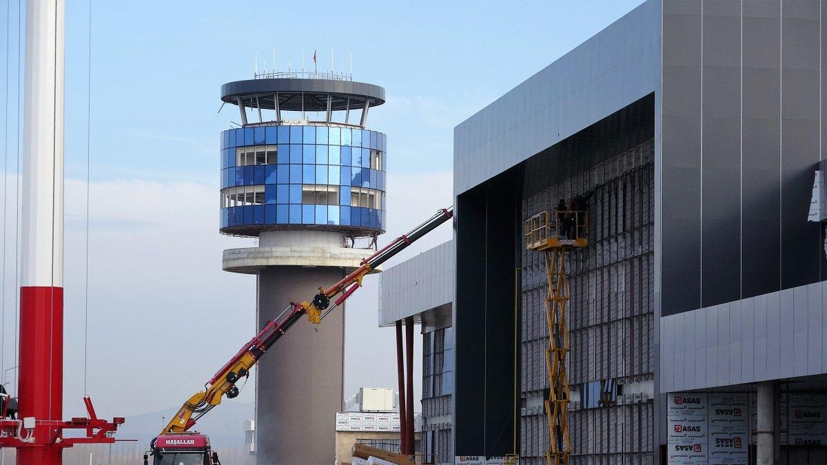 Yeni Tokat Havalimanı inşaatında, sona yaklaşıldı