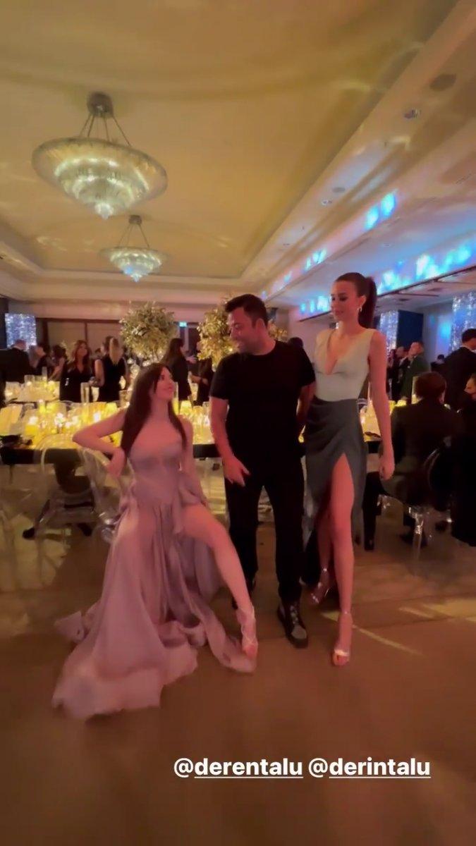 Defne Samyeli kızlarını yanından ayırmıyor