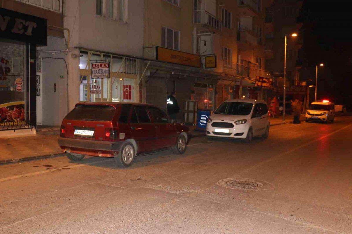 Malatya'da dayı yeğenini tabancayla yaraladı