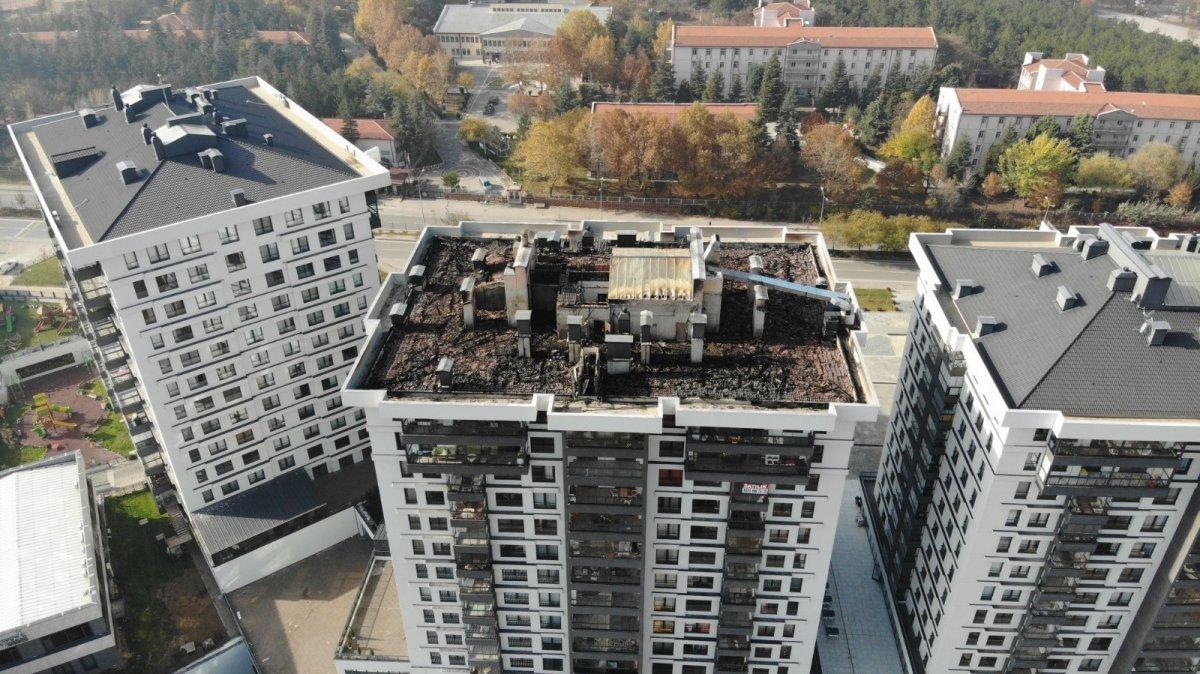 Eskişehir'de çatıyı yakan kapıcının cezası belli oldu