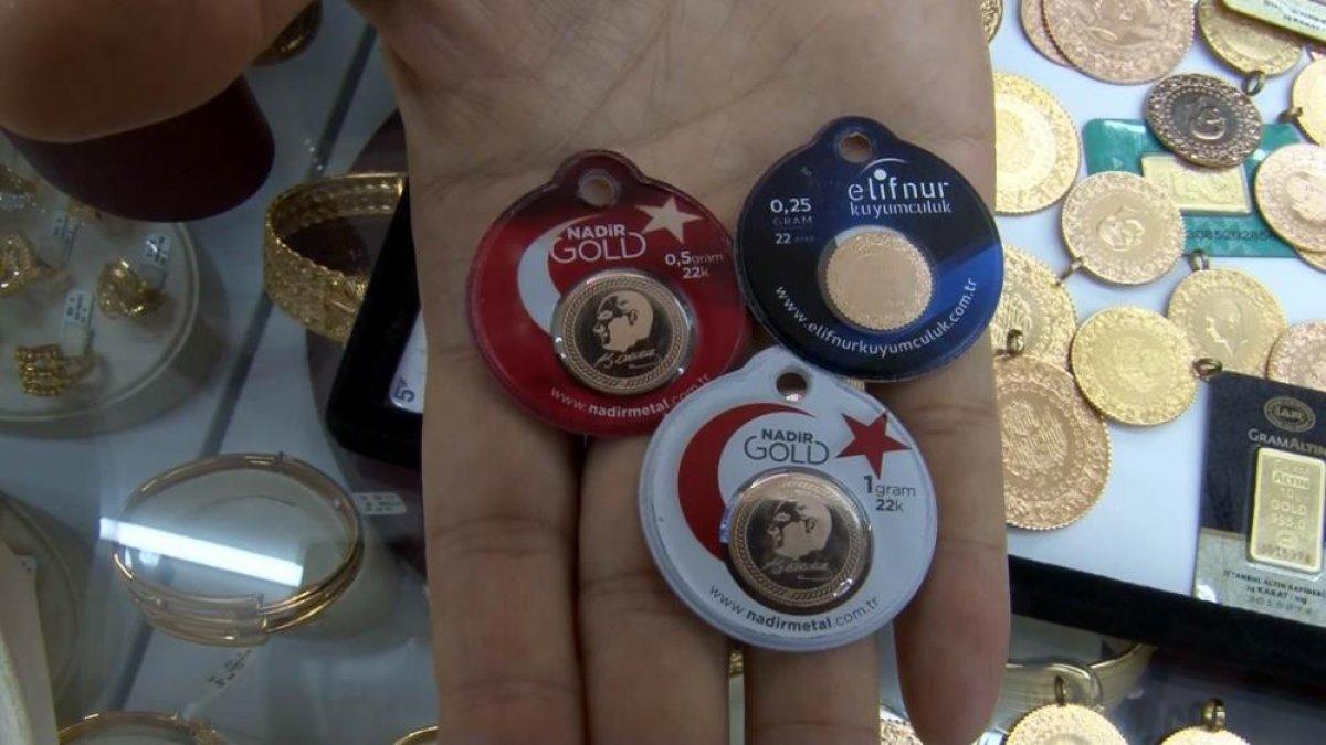 Gram altının çeyreği çıktı