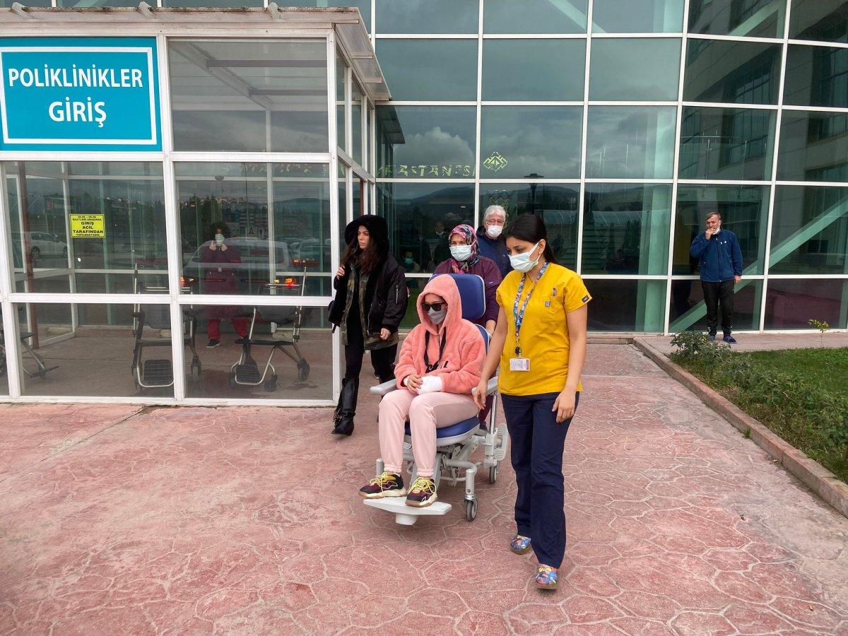 Gülçin Ergül taburcu edildi